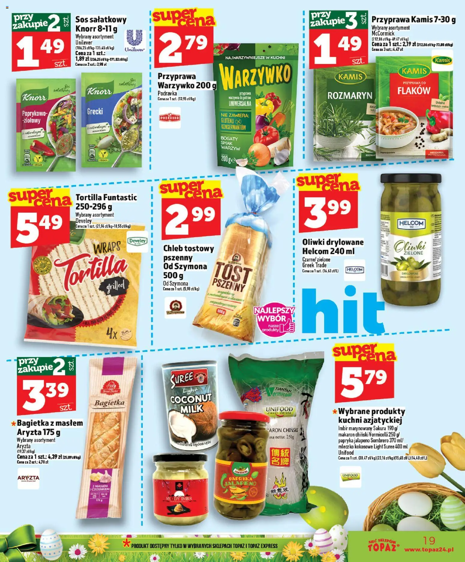 Topaz gazetka - MAZ od 02.04.2026 | Strona: 19