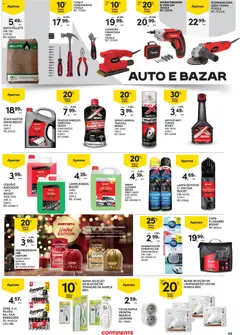 Pré-visualização Continente - Açores válido de 27.11.2025 | Página: 43 | Produtos: Ferramentas, Cera, Radiador, Cera de abelha