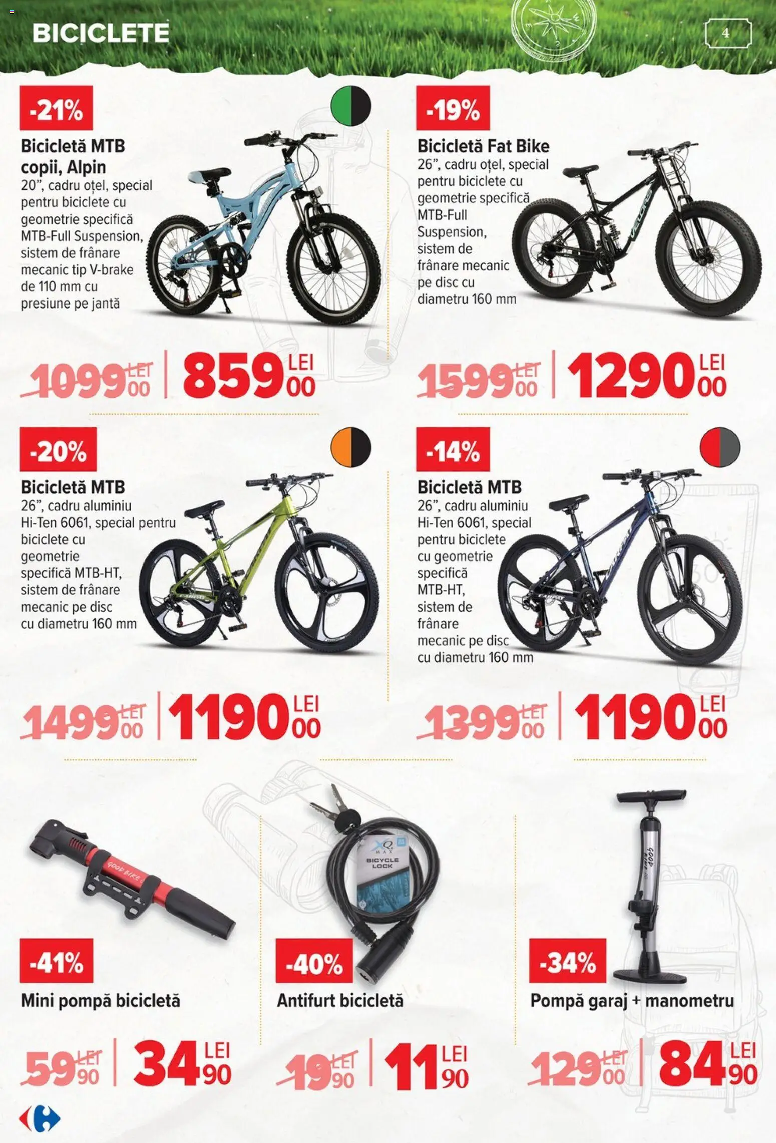 Noul catalog Carrefour – valabil de la 15.04.2026 | Pagină: 4 | Produse: Disc, Manometru, Dana kuşbaşı