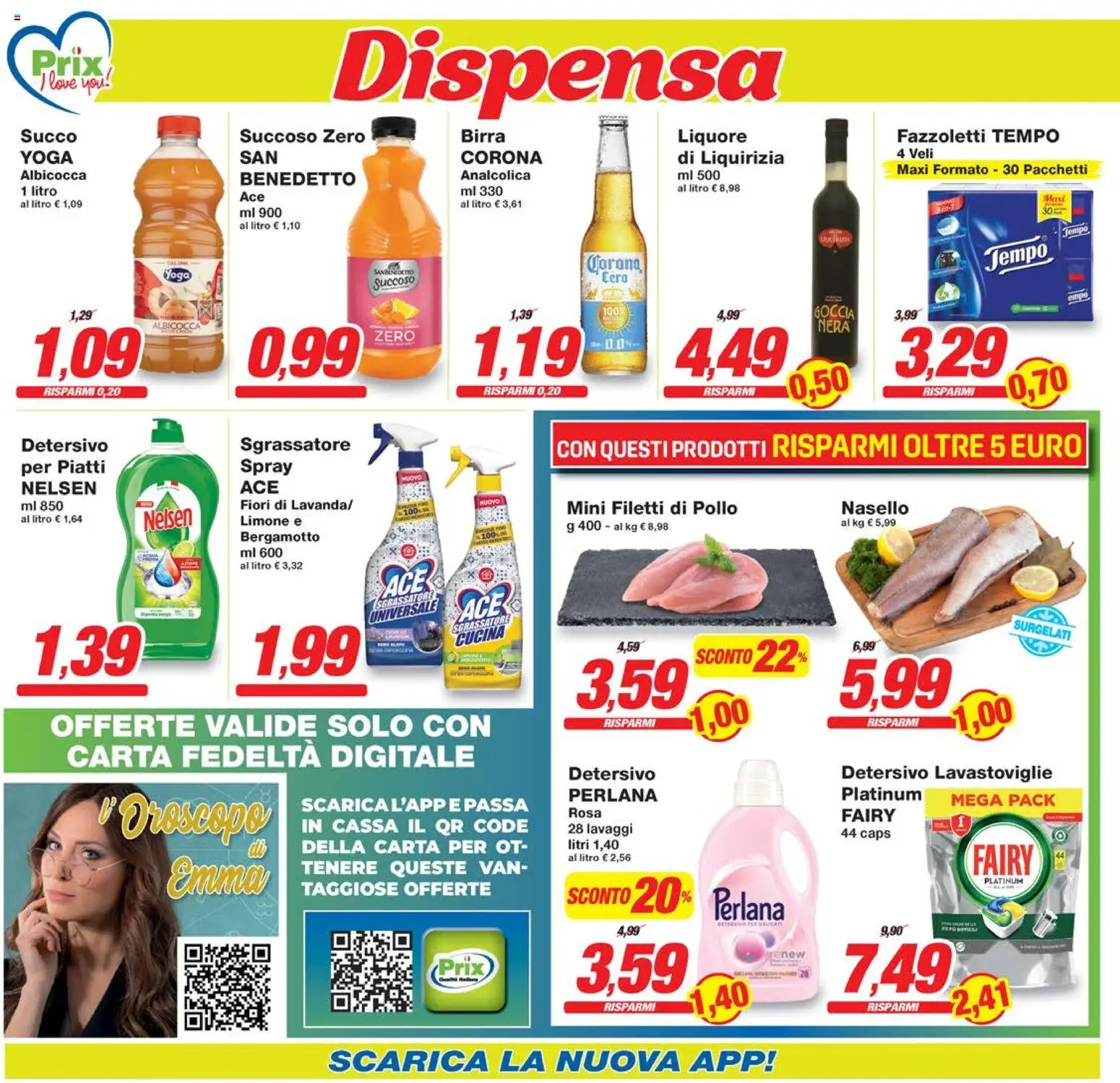 Volantino Prix del 02.12.2025 | Pagina: 14 | Prodotti: Succo, Birra, Sgrassatore, Lavastoviglie