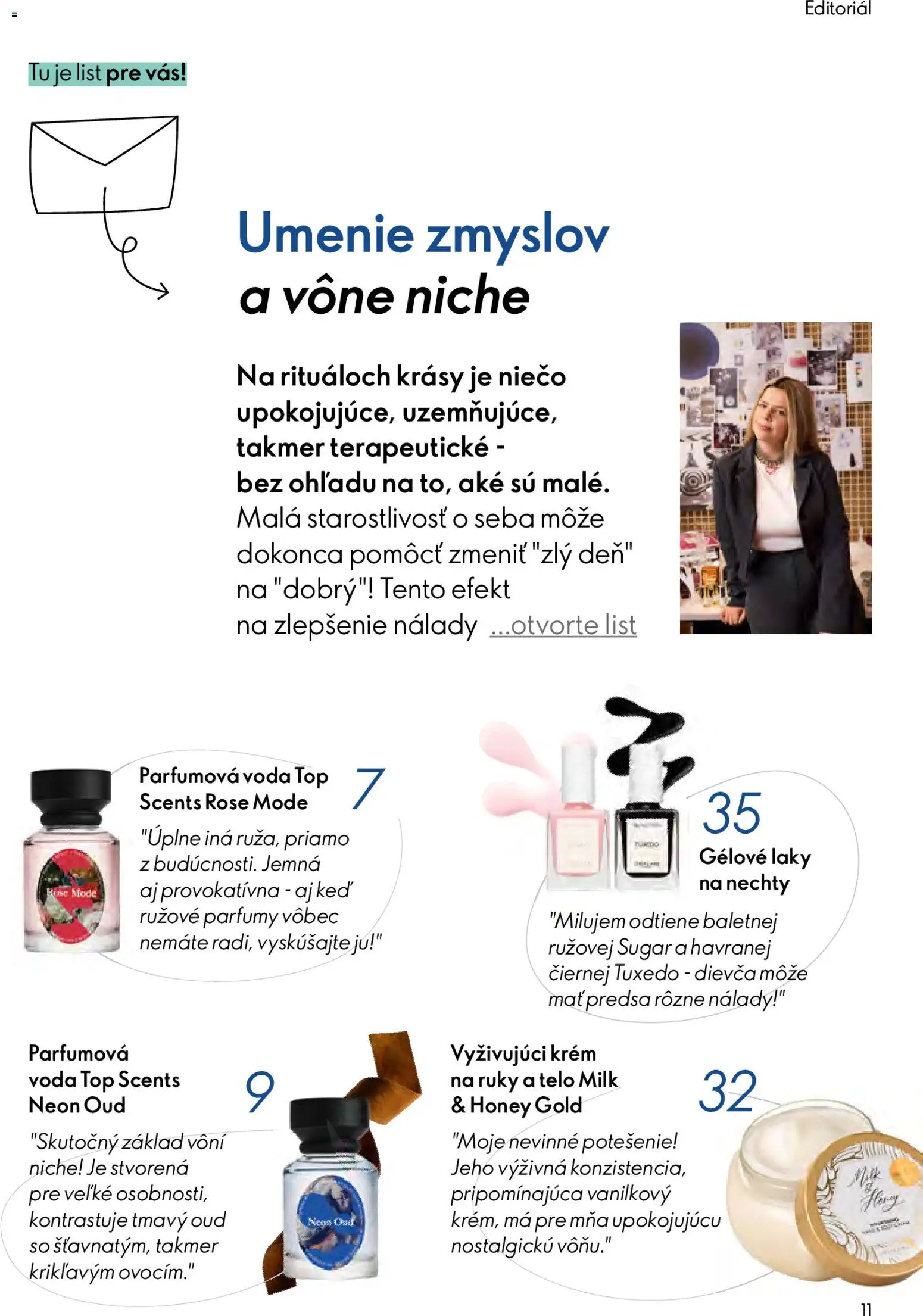 Nové Oriflame akcie – leták je platný od 15.04.2026 | Strana: 11 | Produkty: Krém, Voda