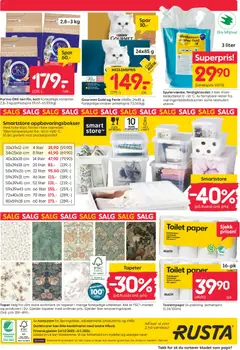 Forhåndsvisning av Rusta kundeavis gyldig fra 24.12.2025 | Side: 16 | Produkter: Карниз, Toalettpapir