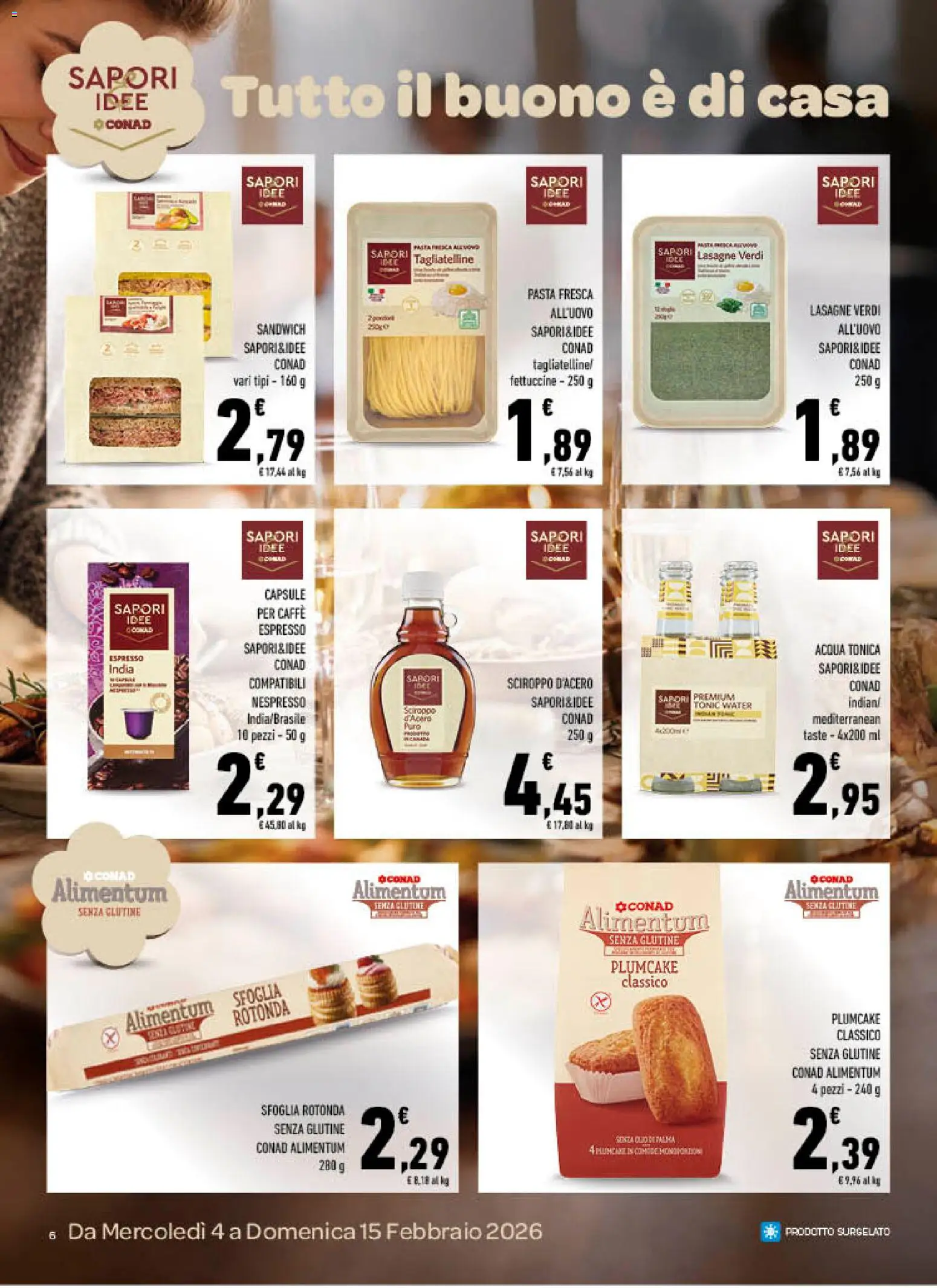 Volantino Spazio Conad del 04.02.2026 | Pagina: 6