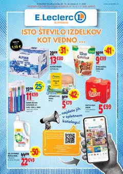 E.leclerc katalog akcije – veljaven od 29.10.2025
