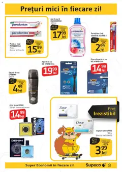 Ofertele Supeco valabile de la 16.10.2025 | Pagină: 17 | Produse: After shave, Săpun solid, Mici, Apă de gură