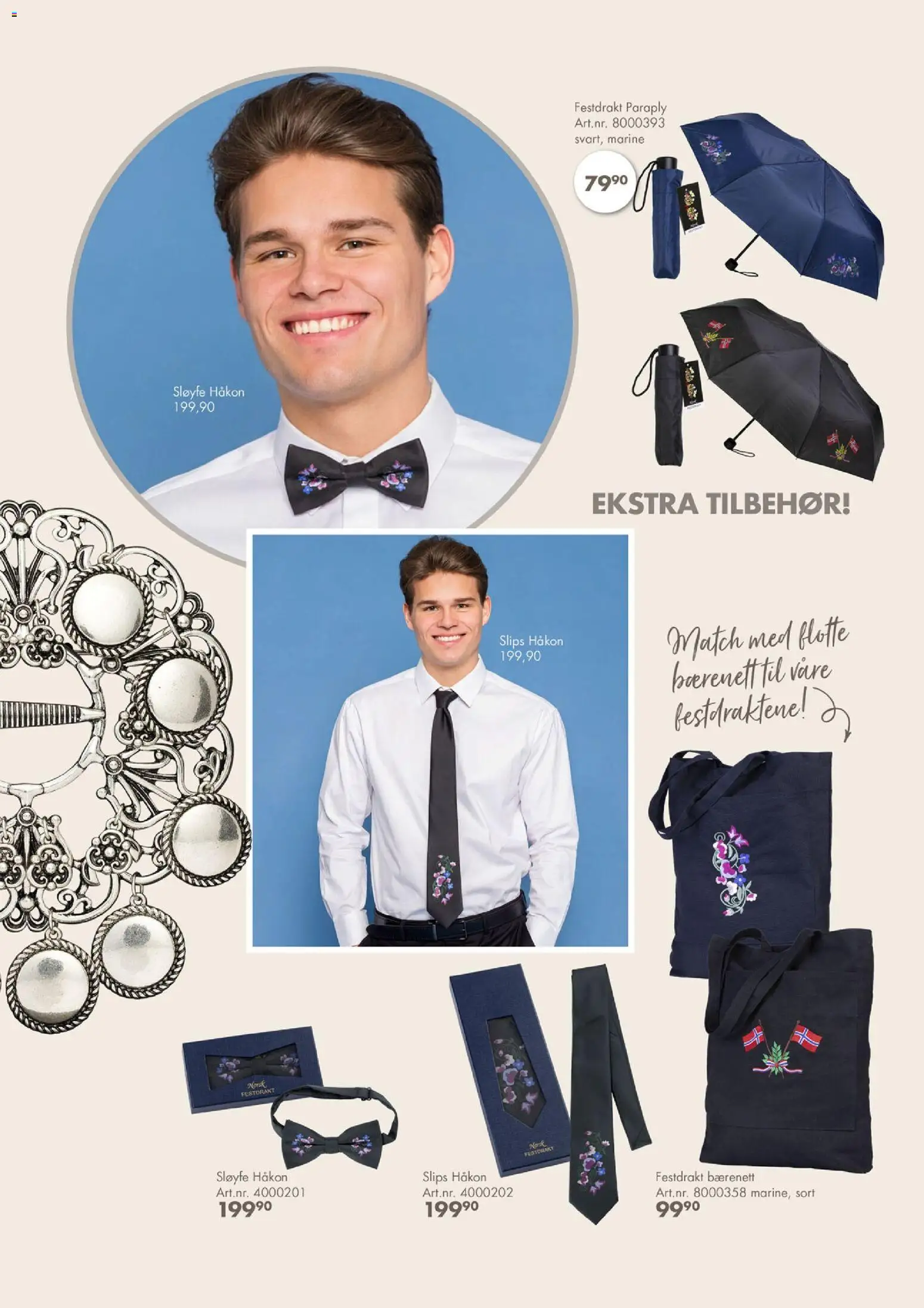 {H1} | Side: 35 | Produkter: Paraply, Slips, Sløyfe