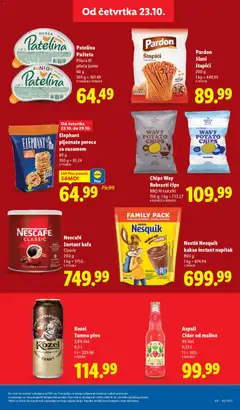 Nestlé Nesquik kakao instant napitak, 800 g - pregled Lidl kataloga - važi od 23.10.2025 | Strana: 17