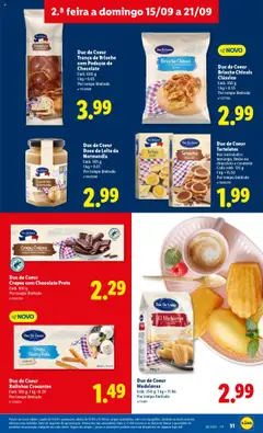 Duc de Coeur Doce de Leite da Normandia, Emb. 305 g │ válido de 15.09.2025 | Página: 31 | Produtos: Doce de leite, Leite, Chocolate