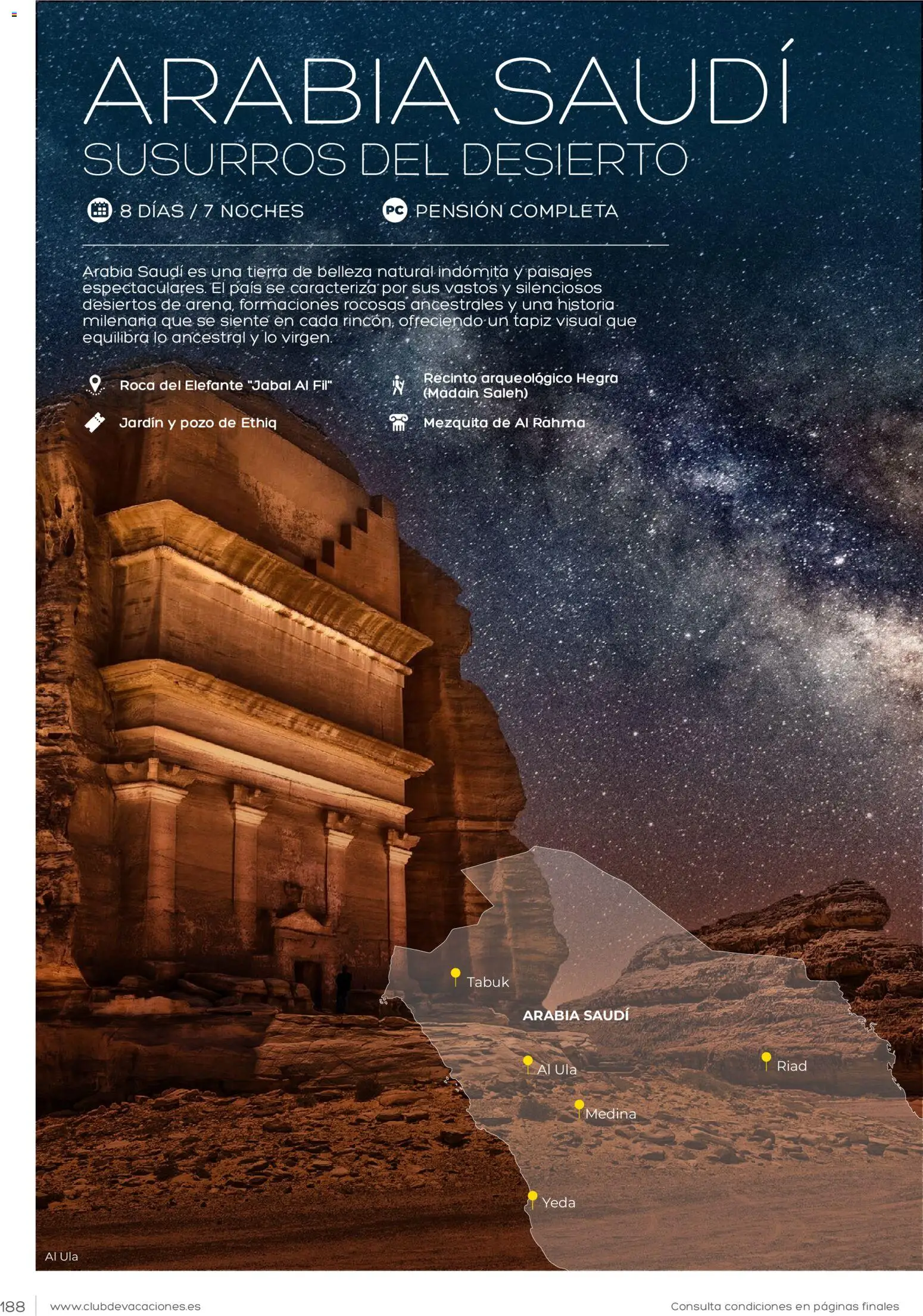 Viajes El Corte Inglés Club de Vacaciones │ válido desde el 01.02.2026 | Página: 188 | Productos: PC