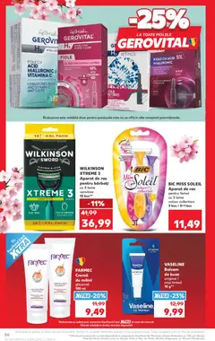 Kaufland RO akciós újság - amely érvényes a következő dátumtól: 11.03.2026 | Oldal: 56