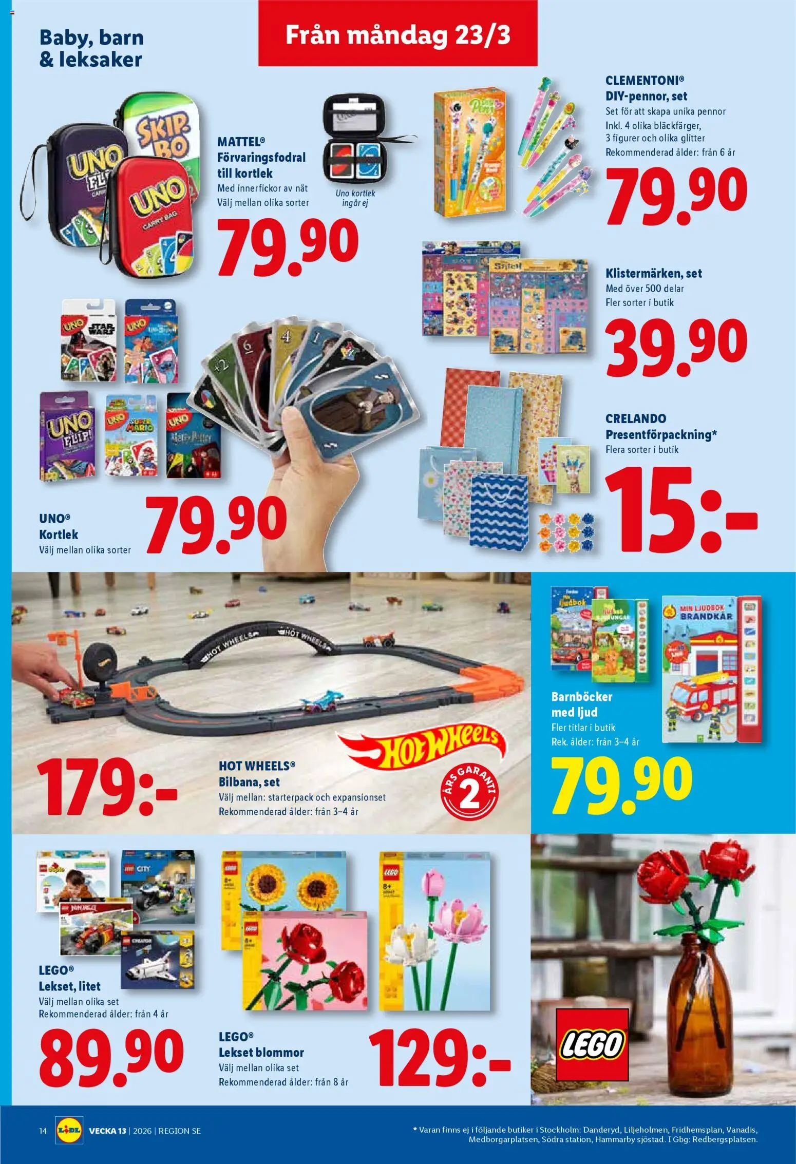Lidl reklamblad aktuell från 23.03.2026 | Sida: 15 | Produkter: Set, Kortlek