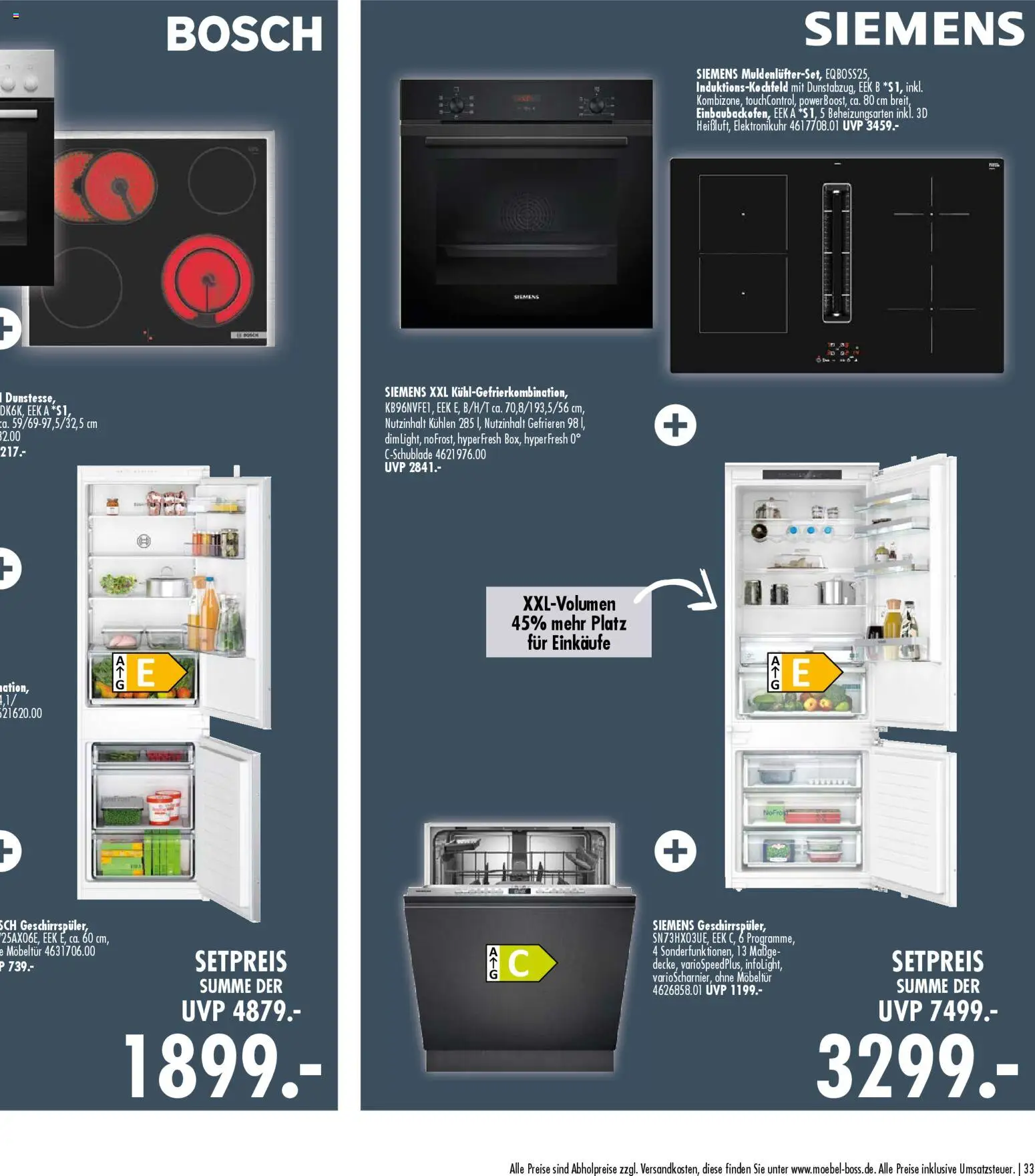 SB Möbel Boss Küchenkatalog 2026 – gültig ab 09.04.2026 | Seite: 33