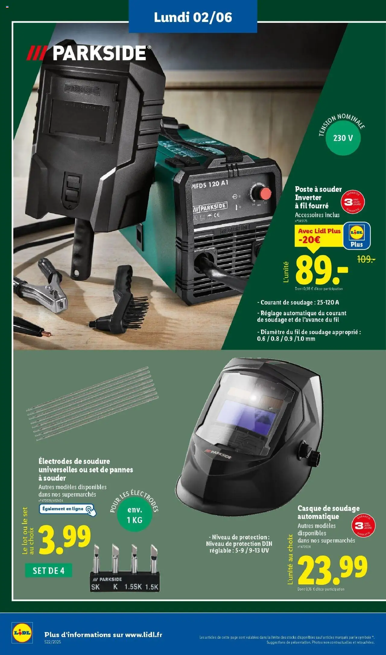  | Page: 2 | Produits: Casque, Poste à souder