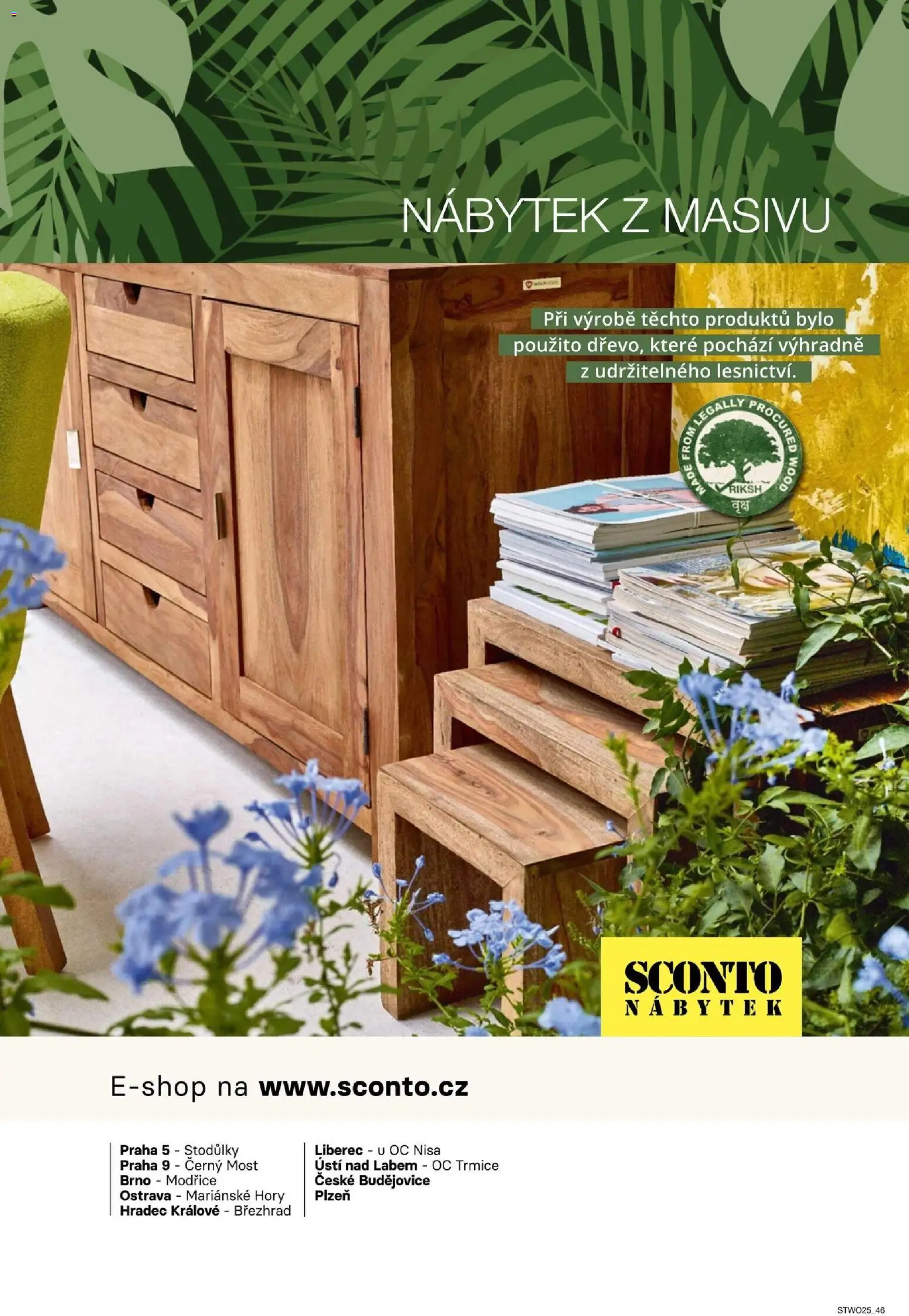 Sconto nábytek katalog - Nábytek z masivu od 01.01.2026 | Strana: 46