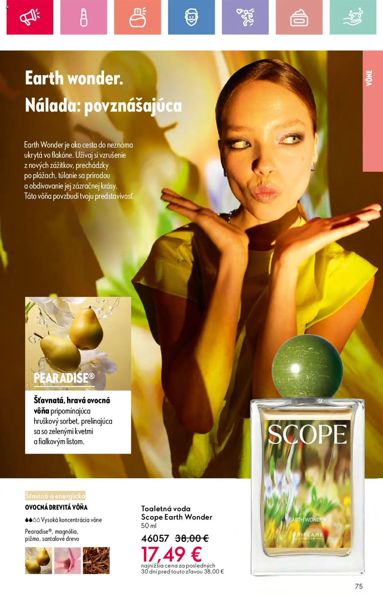 Katalóg Oriflame 10 2025 │ platný od 06.07.2025 | Strana: 75 | Produkty: Toaletná voda, Voda