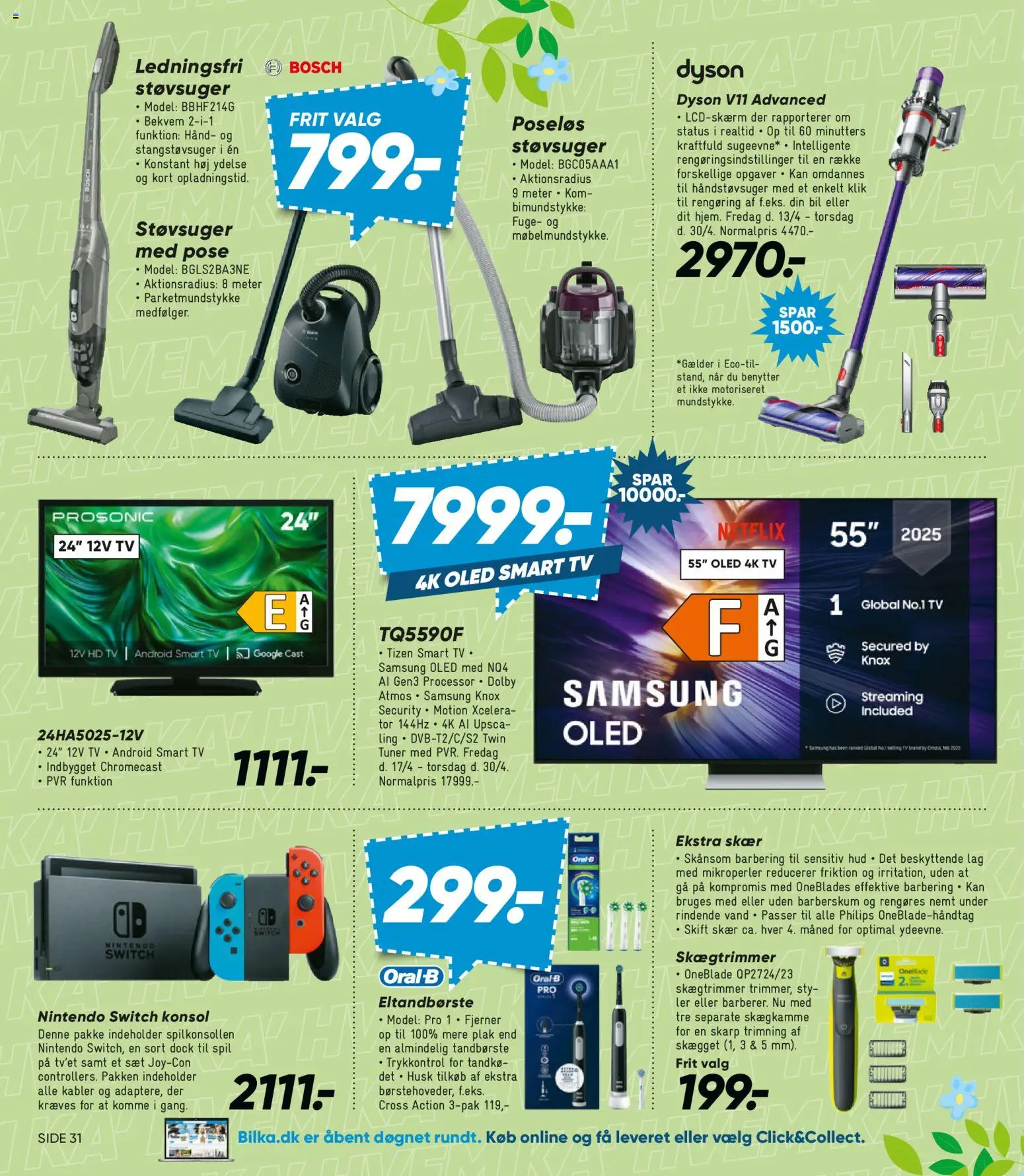 Bilka tilbudsavis – gyldig fra 17.04.2026 | Side: 44 | Produkter: Processor, Eltandbørste, TV, Spil