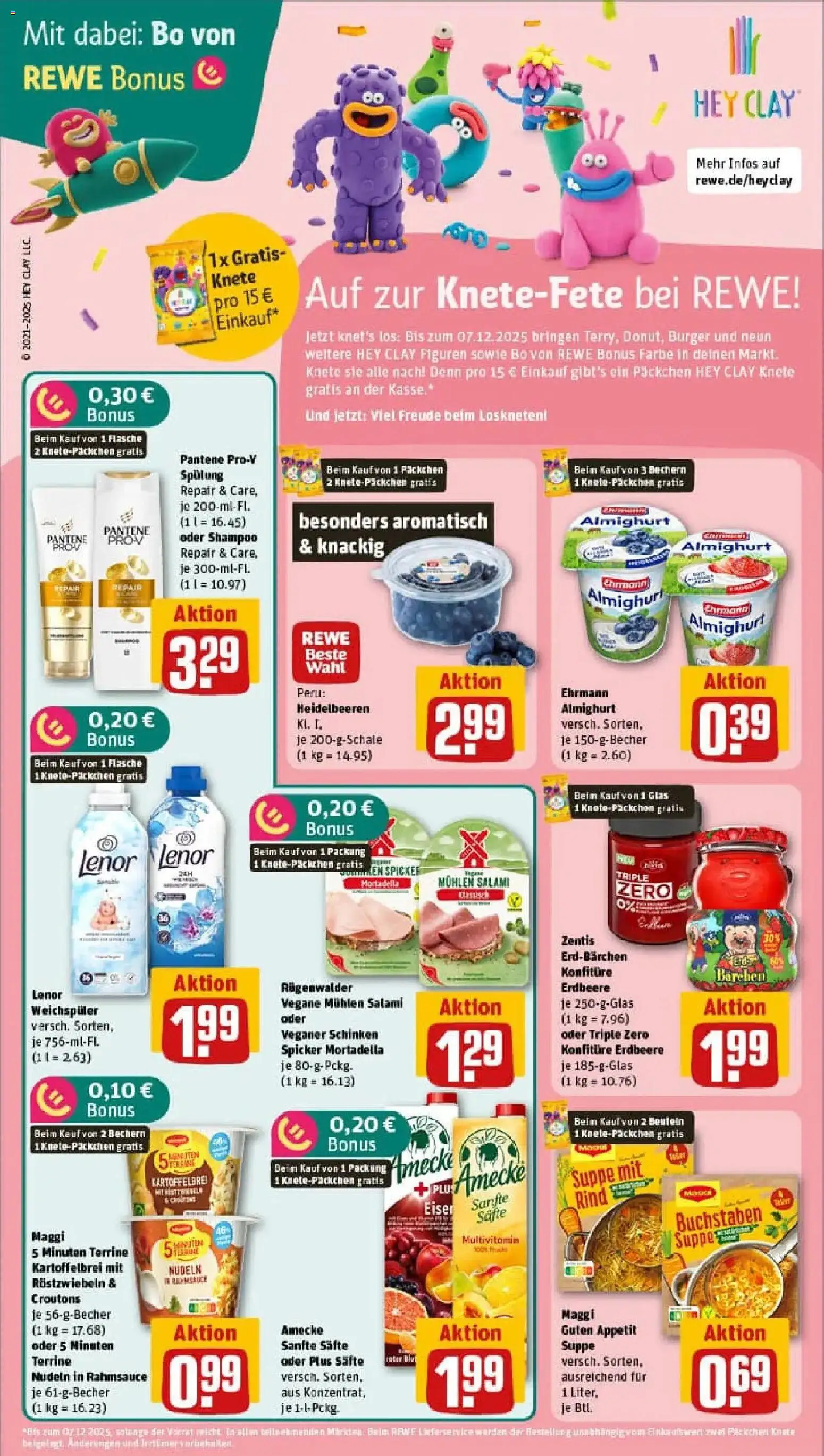 Rewe prospekt Bremen	 – gültig ab 10.11.2025 | Seite: 15 | Produkte: Maggi, Weichspüler, Salami, Maggi 5 minuten terrine
