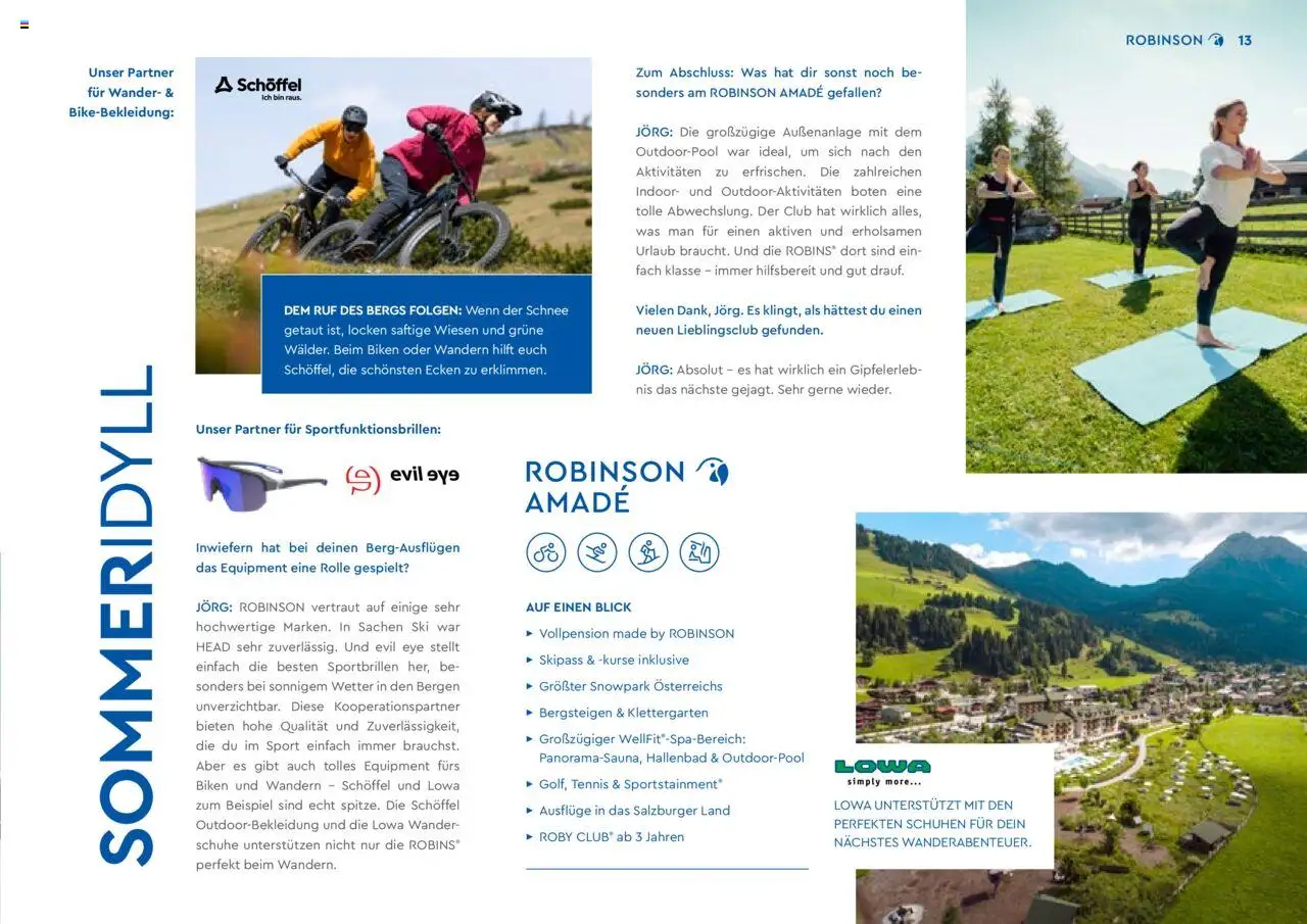 TUI Robinson 2024/25 - Unsere Clubs & Storys - gültig ab dem 04.11.2024 | Seite: 13 | Produkte: Ski