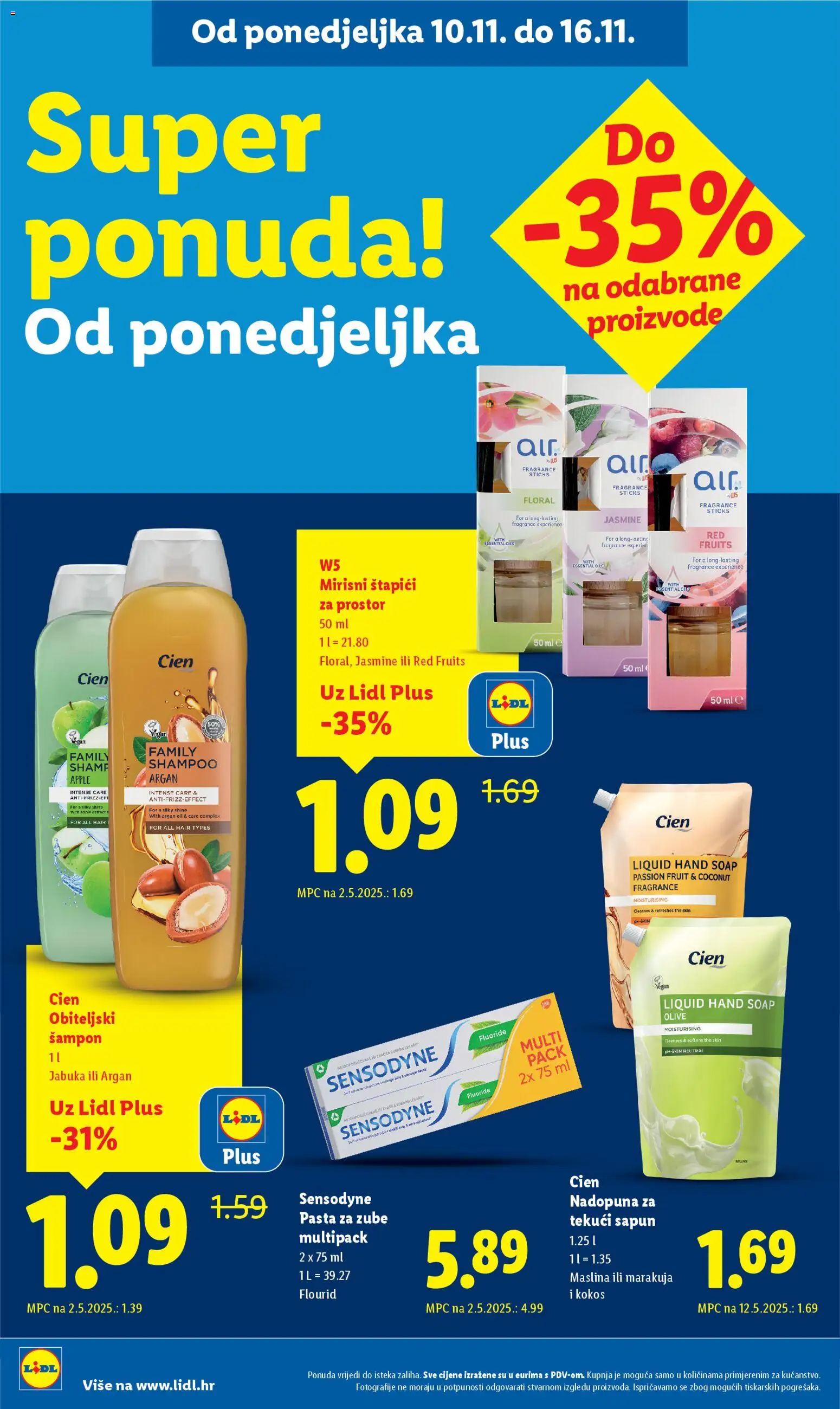 Lidl katalog | vrijedi od 10.11.2025 | Stranica: 32 | Proizvodi: Šampon, Sapun, Pasta za zube, Jabuka
