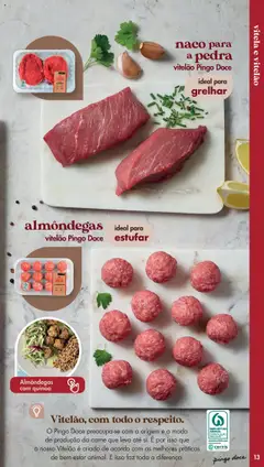 Pré-visualização Almôndegas com quinoa, Almôndegas com quinoa válido de 20.05.2025 | Página: 13