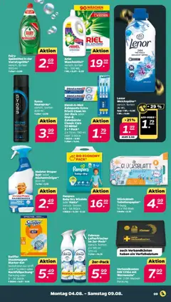 Netto Prospekt 	 - gültig ab dem 04.08.2025 | Seite: 9 | Produkte: Bad, Haarspray, Wasser, Toilettenpapier