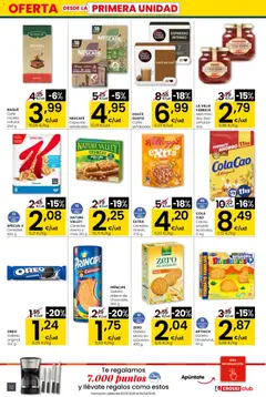 Vista previa Eroski - Quieres ahorrar conmigo City válido desde el 26.03.2026 | Página: 12 | Productos: Café, Cereales, Cama, Φρυγανιές σικάλεως