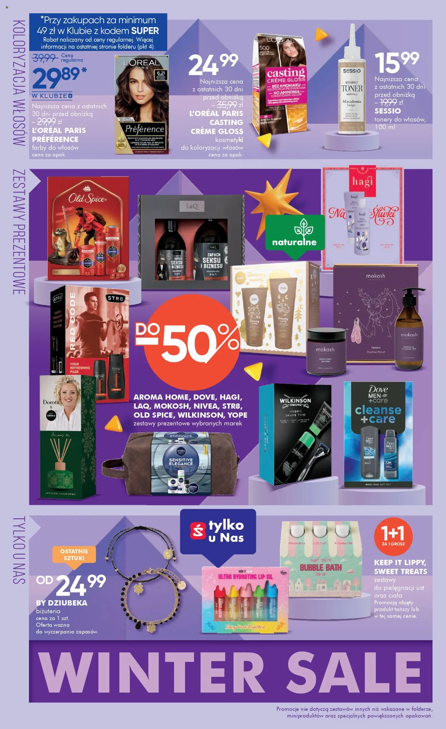 Super-pharm Gazetka od 27.01.2026 | Strona: 4 | Produkty: Toner, Kosmetyki, Zapach, Body