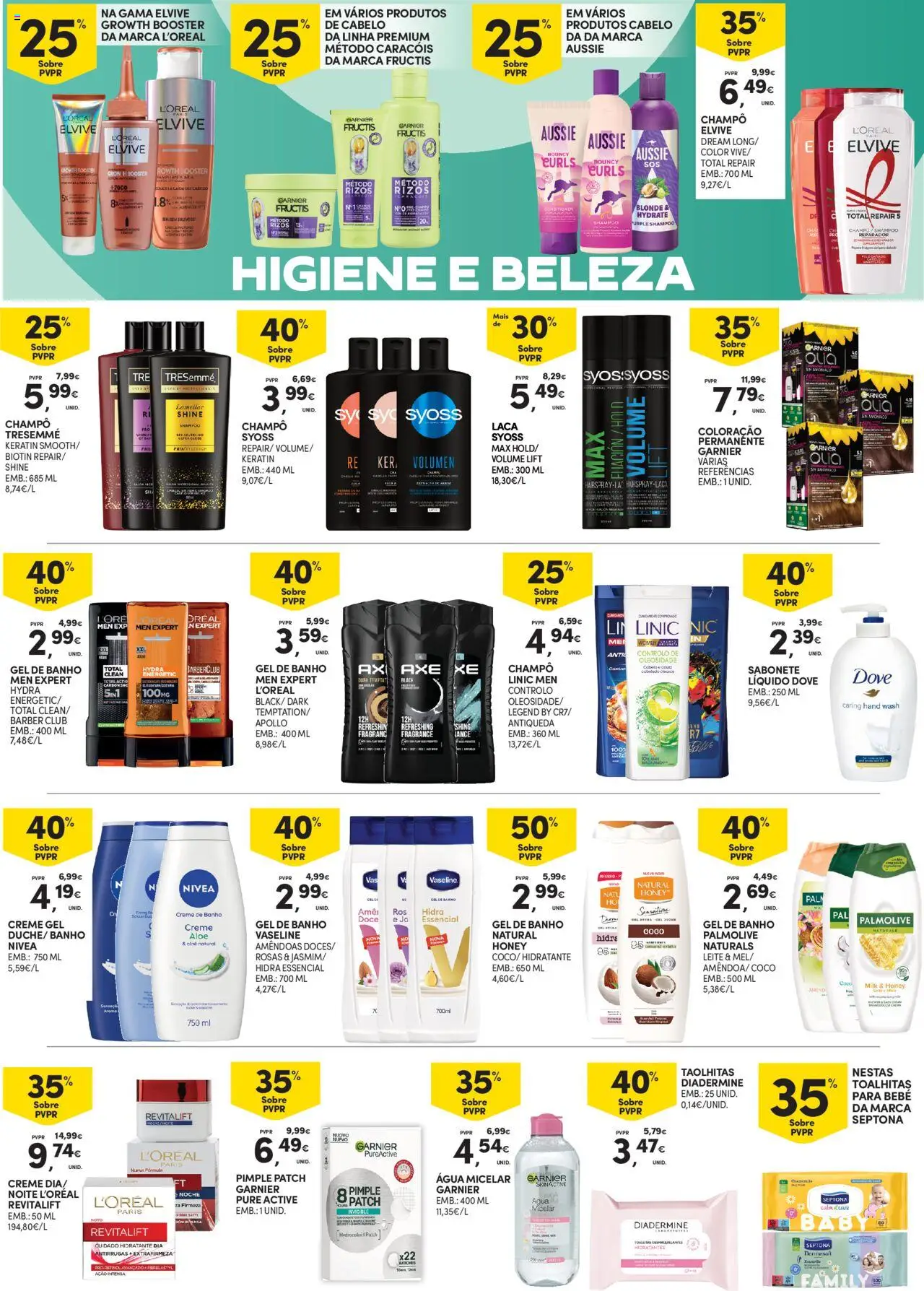 Continente - Açores │ válido de 16.10.2025 | Página: 25 | Produtos: Amêndoas, Gel de banho, Sabonete, Leite