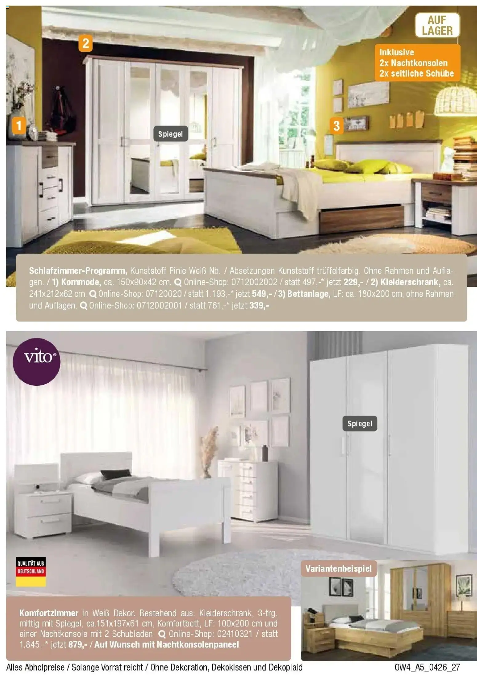 Angebote - Für Zuhause-Liebhaber – gültig ab 01.04.2026 | Seite: 27 | Produkte: Spiegel