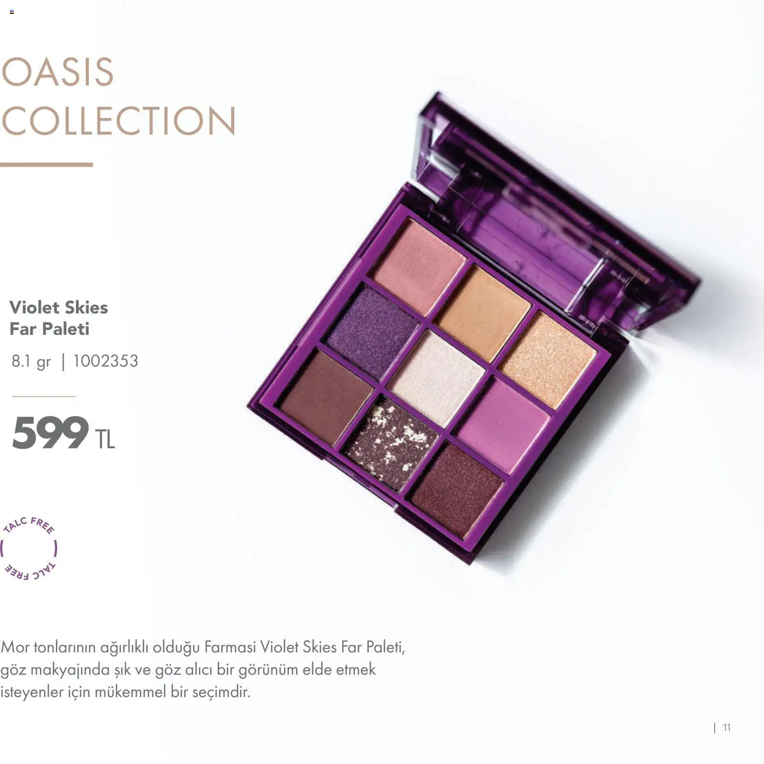 Farmasi Katalog - 01.01.2026 tarihinden itibaren geçerlidir | Sayfa: 11