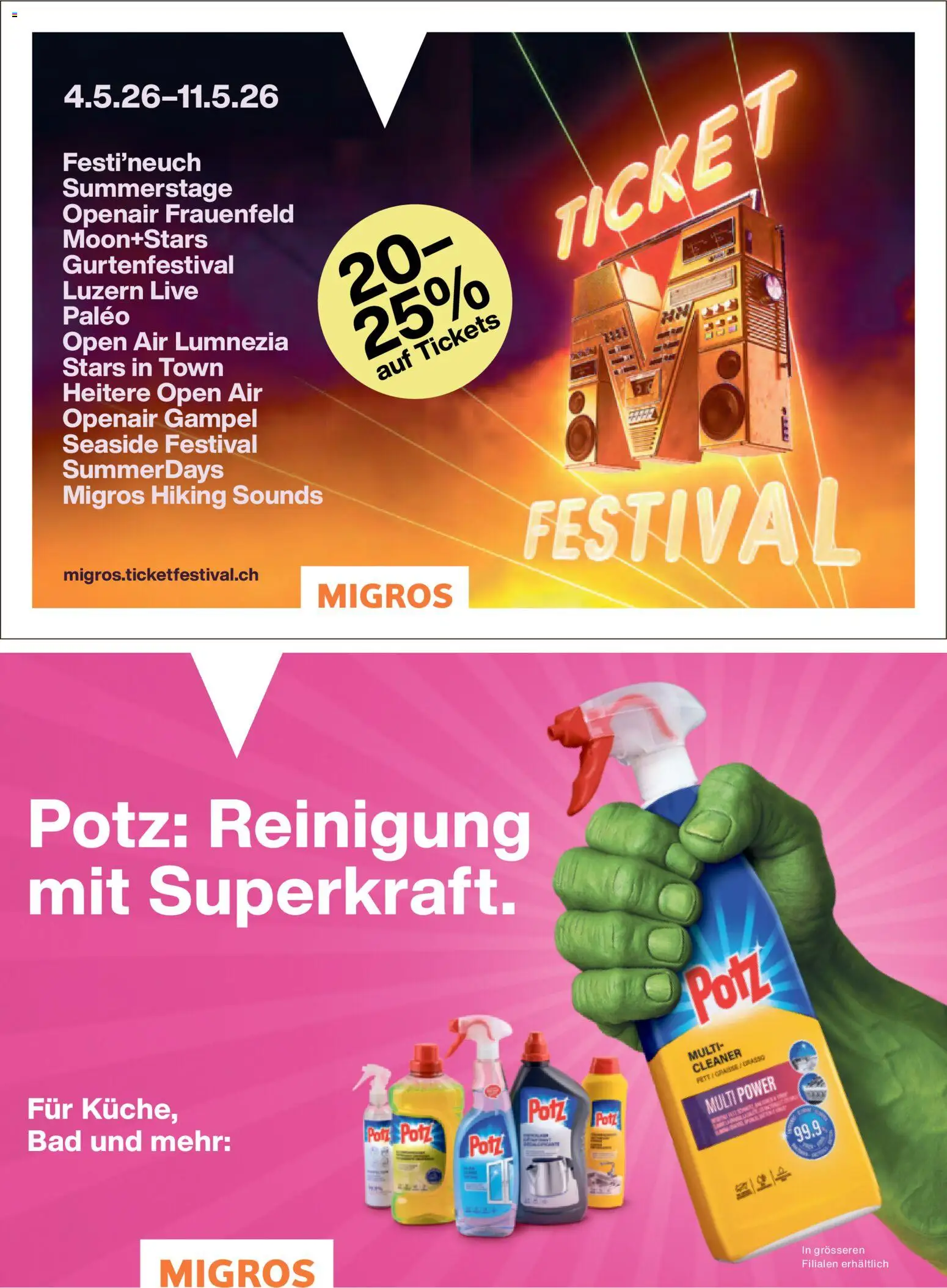 Migros aktionen Magazin – gültig ab 29.04.2026 | Seite: 39 | Produkte: Bad