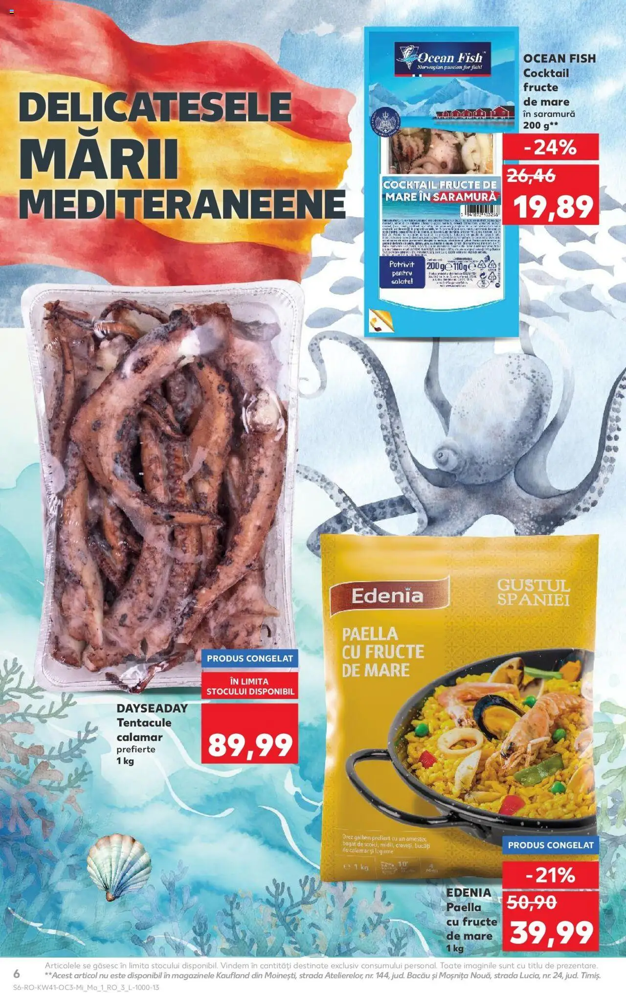Noul catalog Kaufland – valabil de la 08.10.2025 | Pagină: 6 | Produse: Cocktail, Orez, Fructe, Fructe De Mare