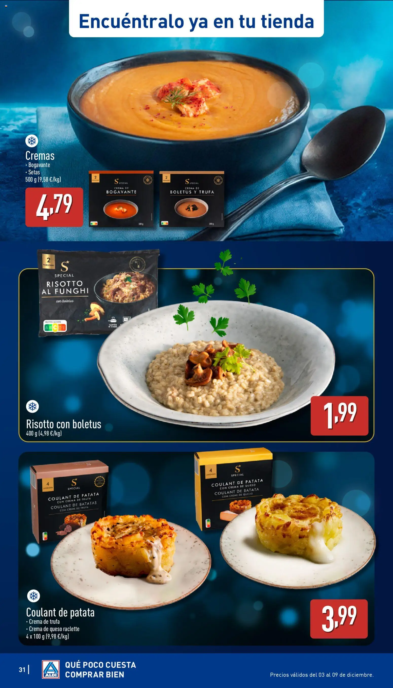 Aldi folleto Baleares │ válido desde el 04.12.2025 | Página: 31 | Productos: Queso, Λάστιχο με πιεστικό, Crema