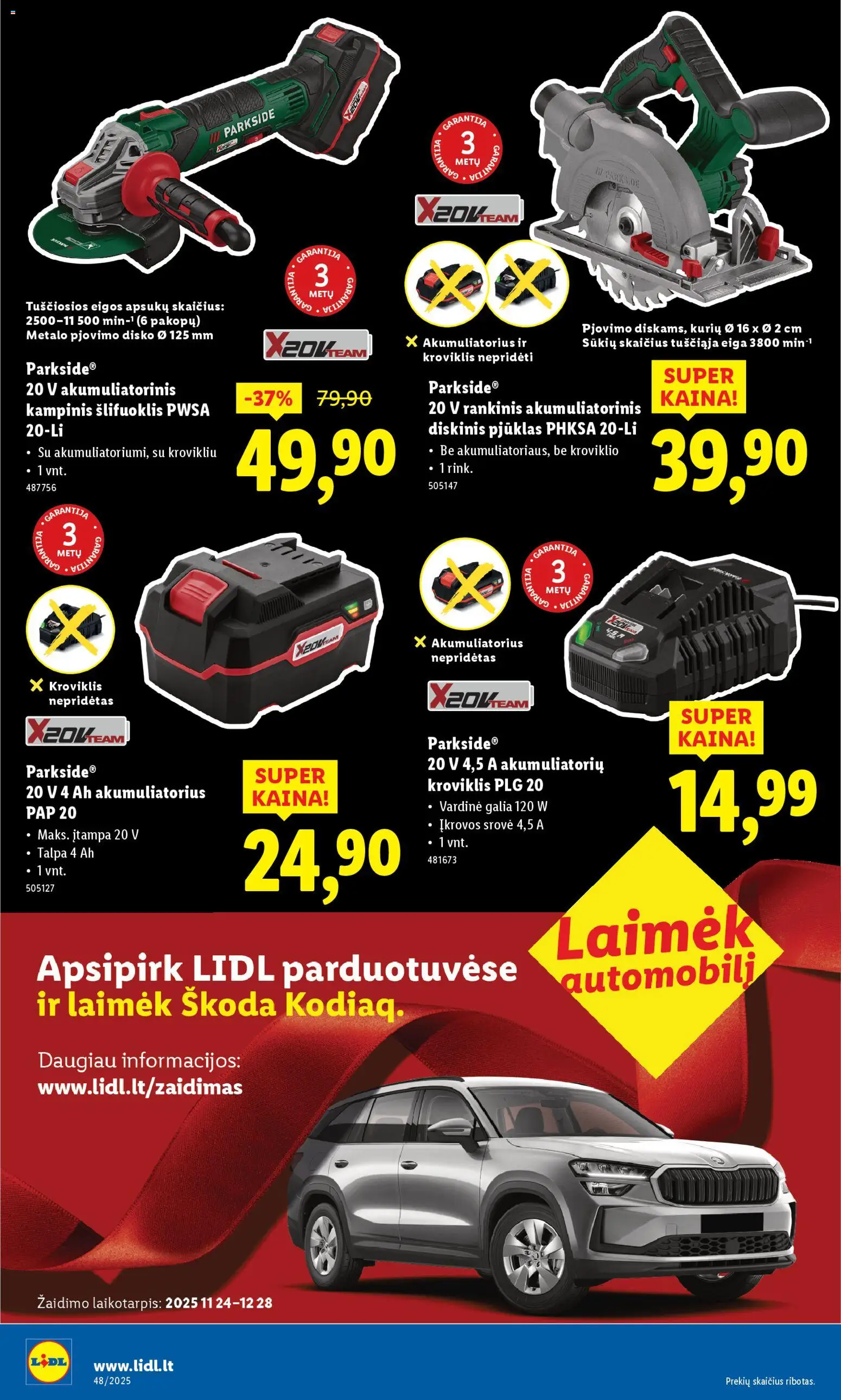 LIDL akcijos nuo 24.11.2025 | Puslapis: 4