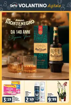 Anteprima del volantino Volantino Decò	 valido a partire dal 02.12.2025 | Pagina: 39 | Prodotti: Deodorante, Orchidea, Vaso, Amaro
