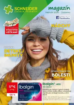 Schneider lekáreň leták platný od 01.02.2026