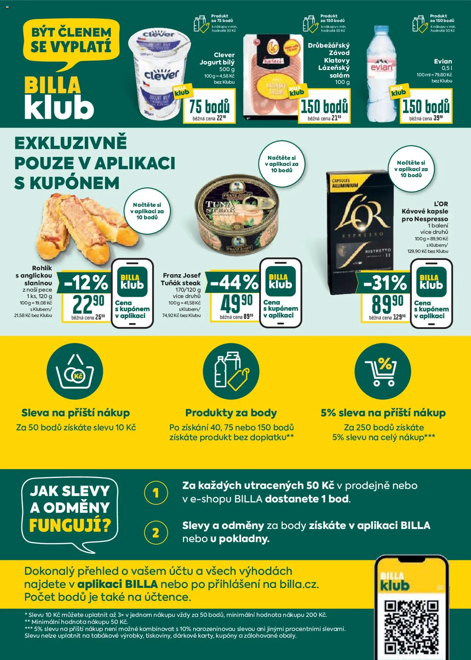 Billa Velký leták od 05.11.2025 | Strana: 38 | Produkty: Jogurt, Kávové kapsle, Steak, Body