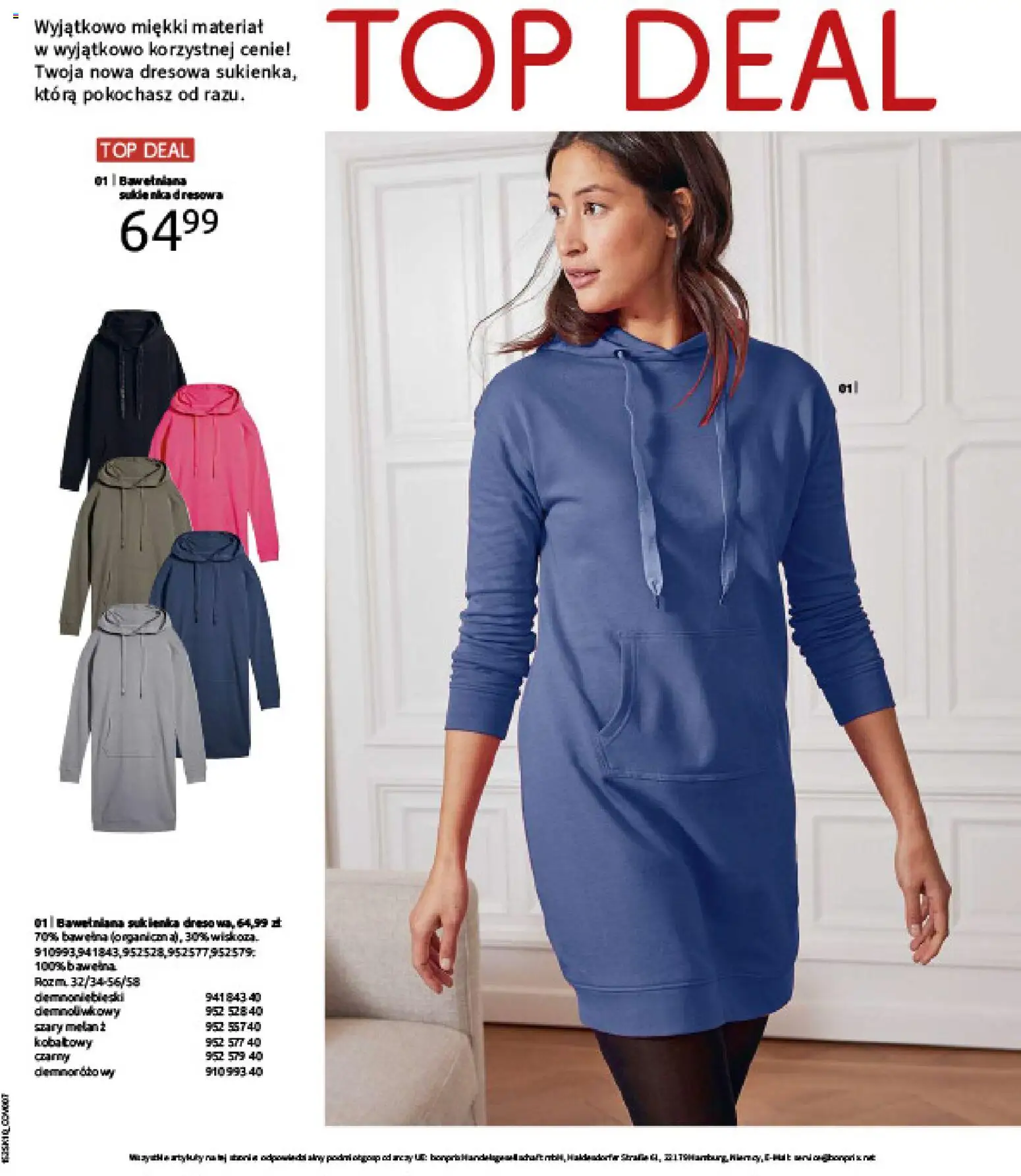 BonPrix Katalog - W Jesiennym Nastroju od 04.11.2025 | Strona: 123 | Produkty: Top, Sukienka