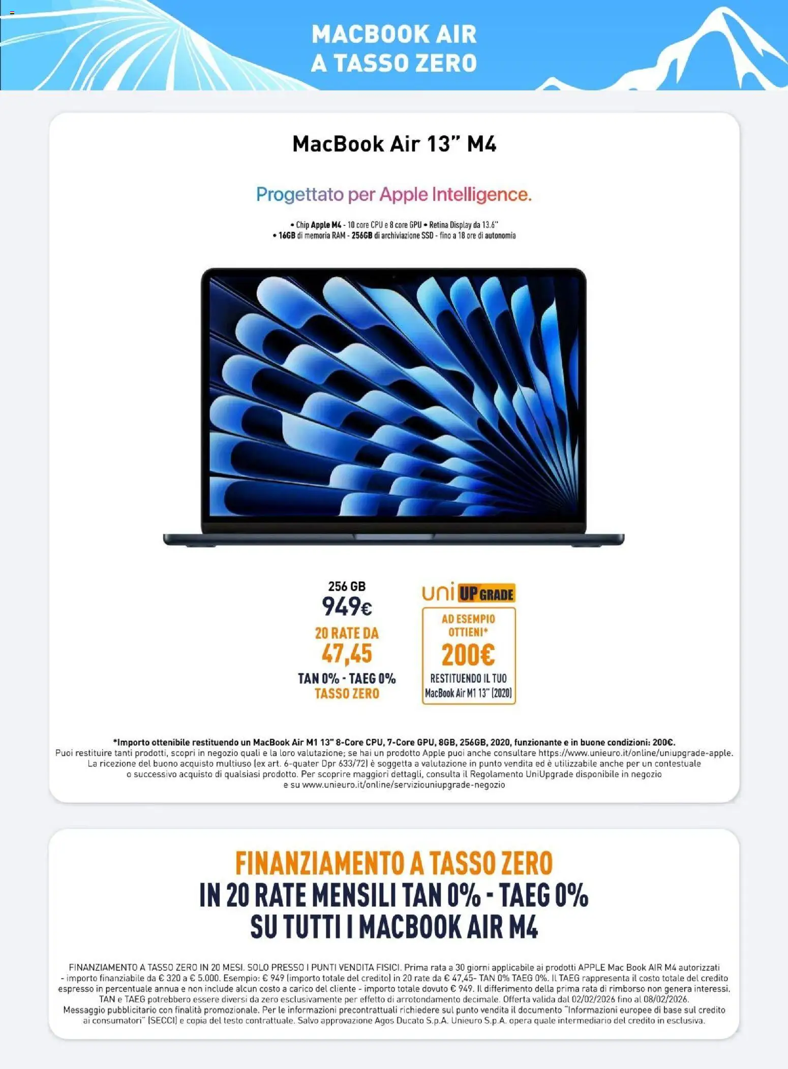 Volantino Unieuro del 02.02.2026 | Pagina: 10