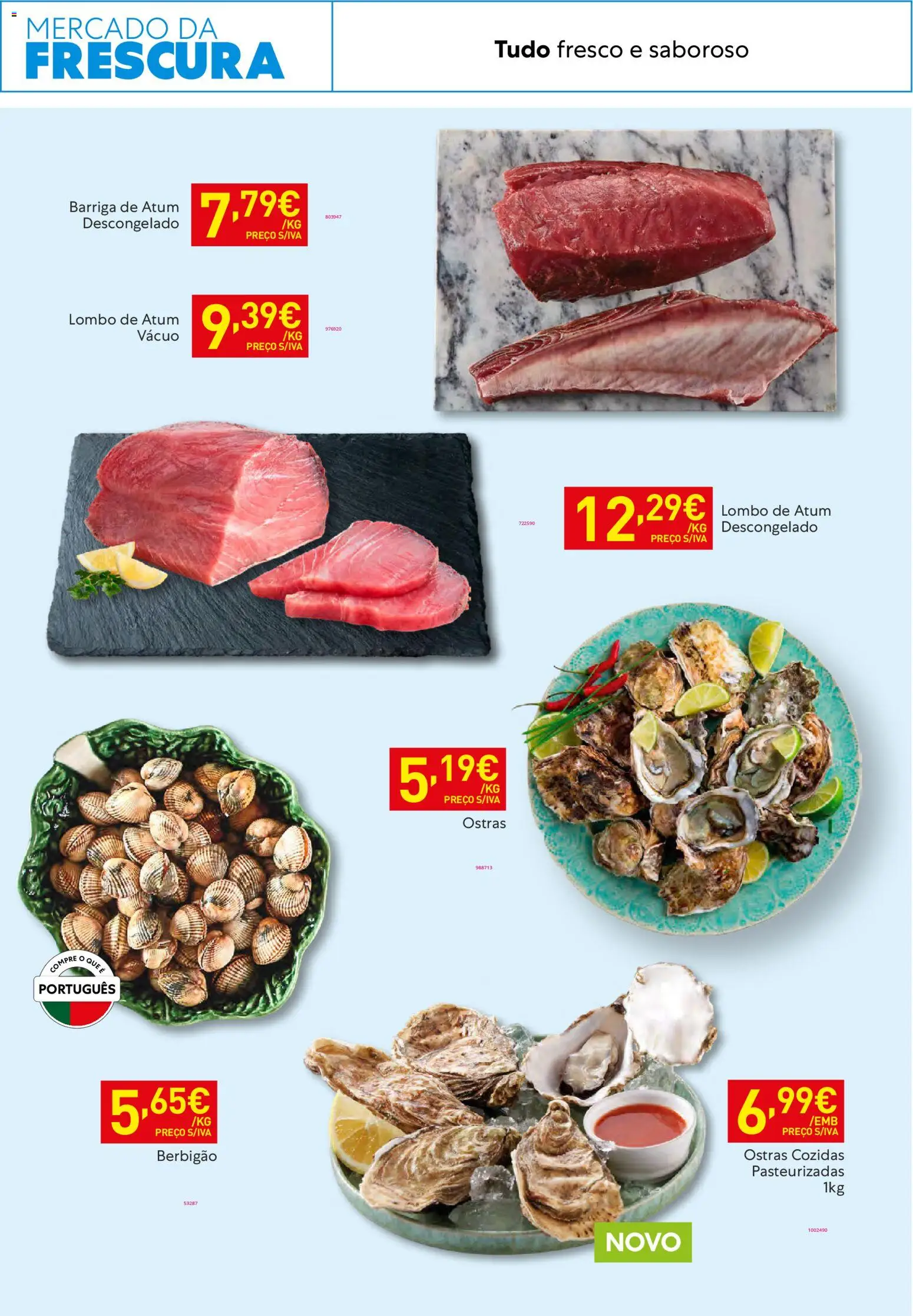 Recheio - Horeca Bons Negócios │ válido de 24.02.2026 | Página: 11 | Produtos: Atum, Ostras, Lombo