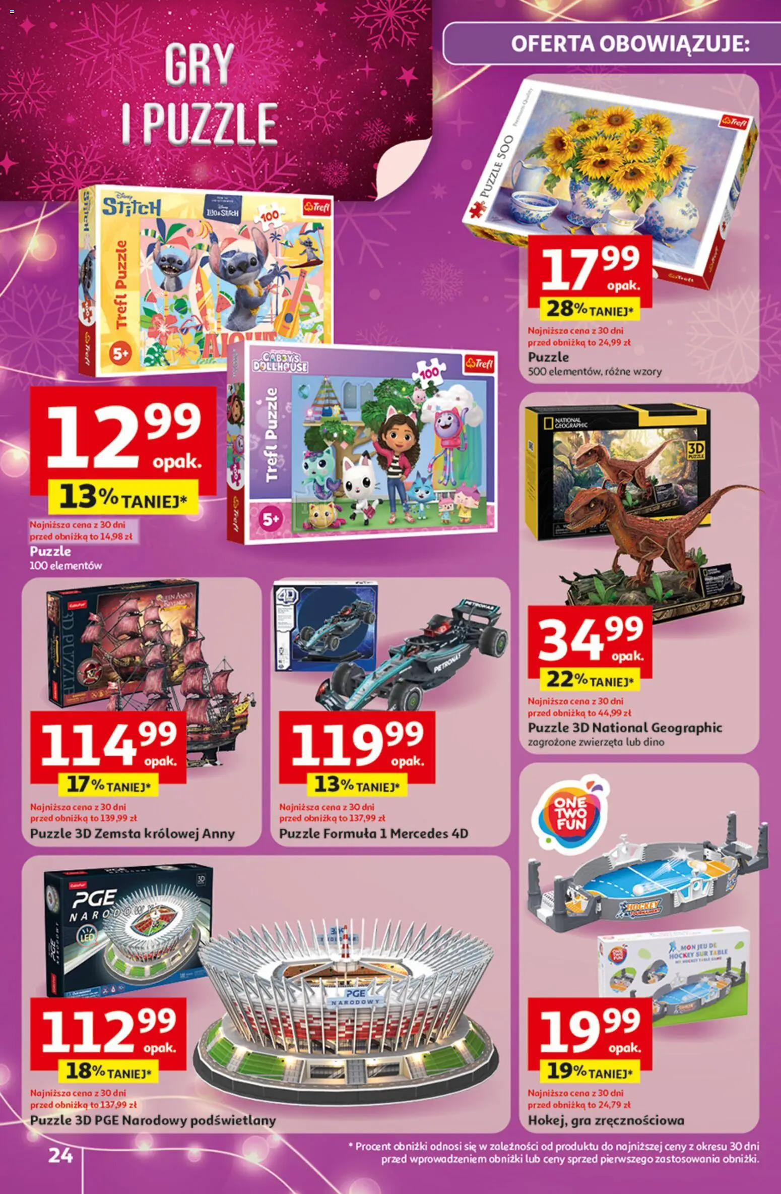 Auchan Gazetka - Katalog prezenty od 27.11.2025 | Strona: 24 | Produkty: Gra