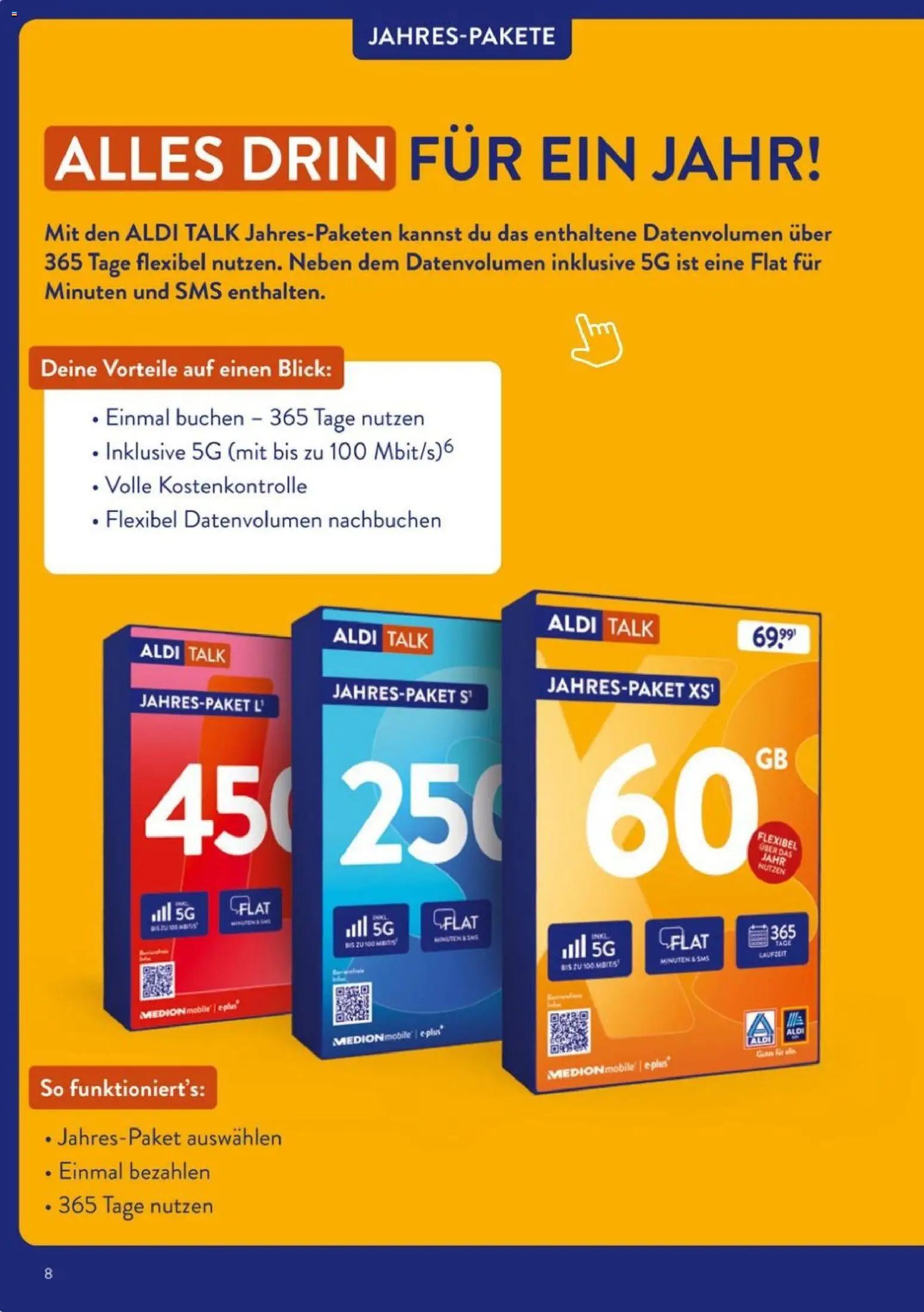 Aldi Süd Talk  – gültig ab 07.11.2025 | Seite: 8