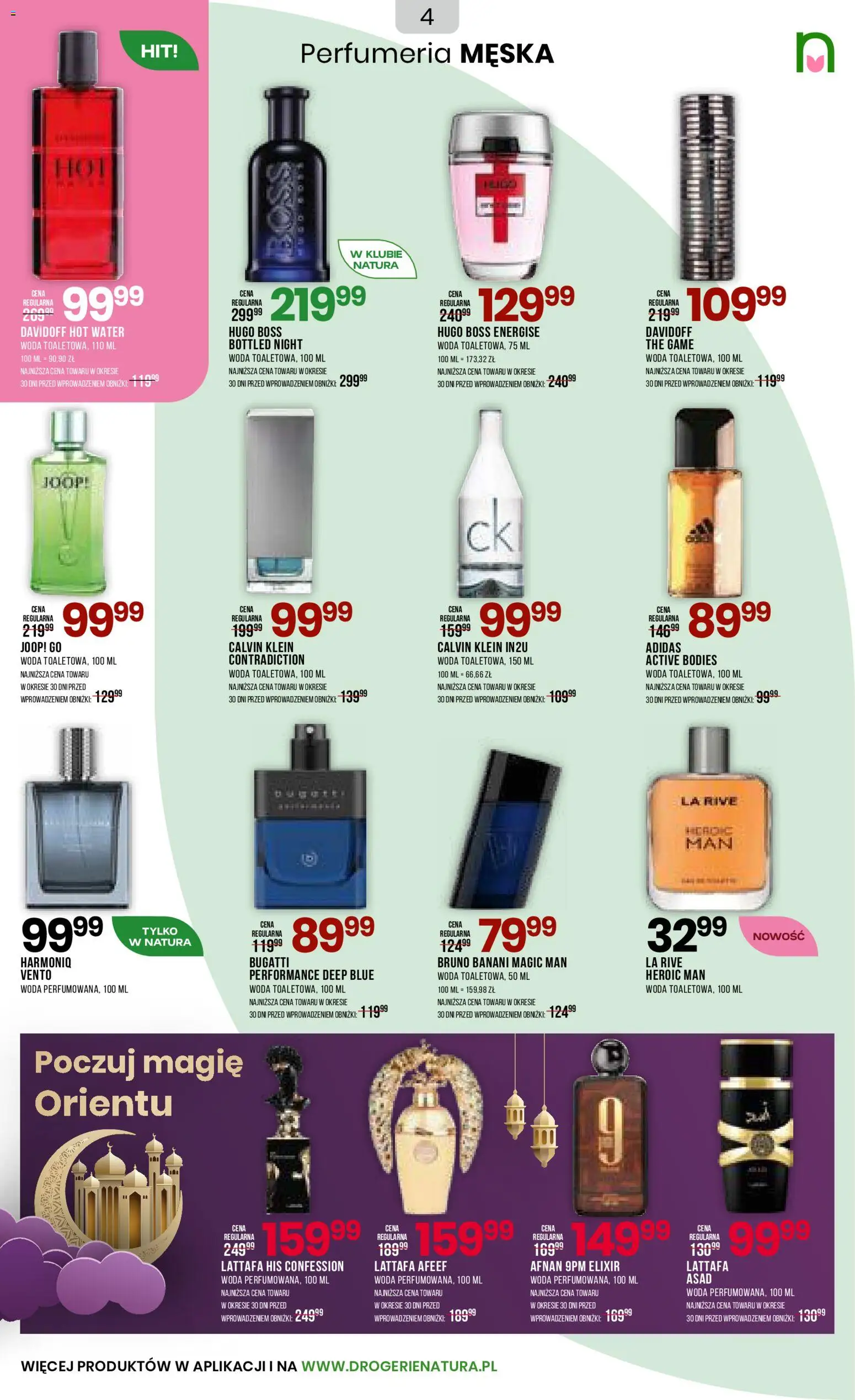 Drogerie Natura Black Friday od 10.11.2025 | Strona: 4 | Produkty: Woda