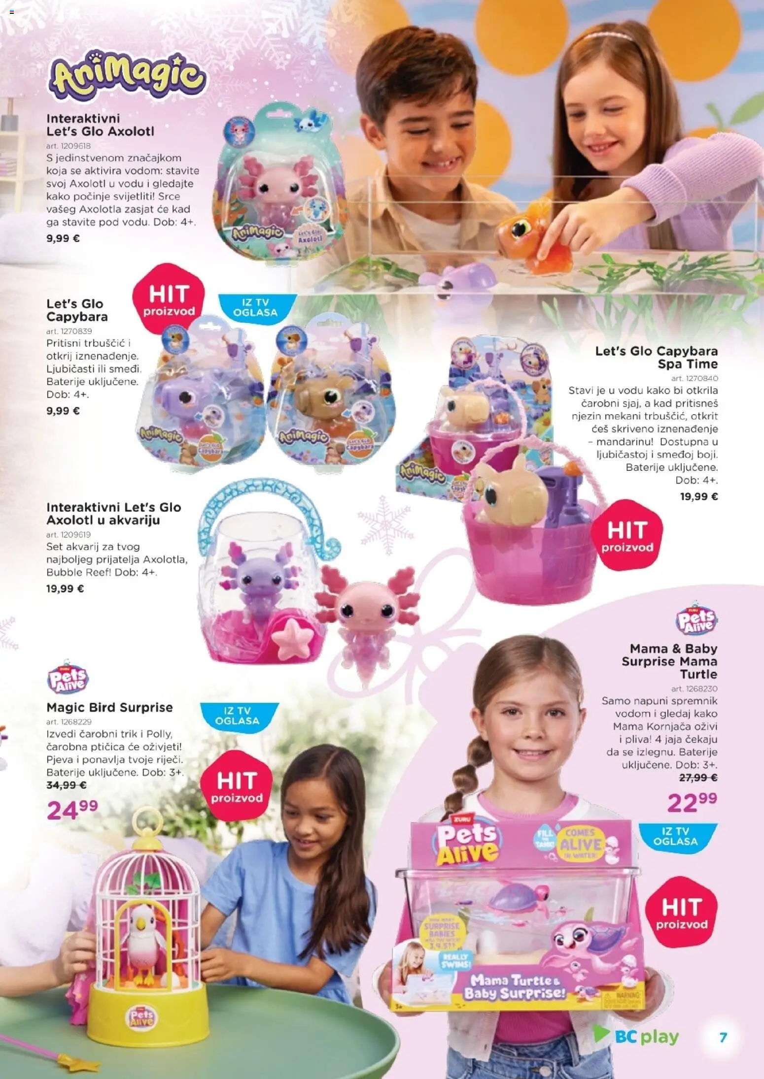 Baby Center katalog | vrijedi od 01.11.2025 | Stranica: 7 | Proizvodi: Jaja, Baterije, Tv