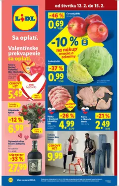Lidl leták platný od 12.02.2026