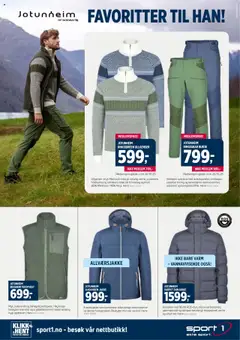Forhåndsvisning av Sport 1 kundeavis gyldig fra 12.10.2025 | Side: 7 | Produkter: Jakke, Суміш дитяча