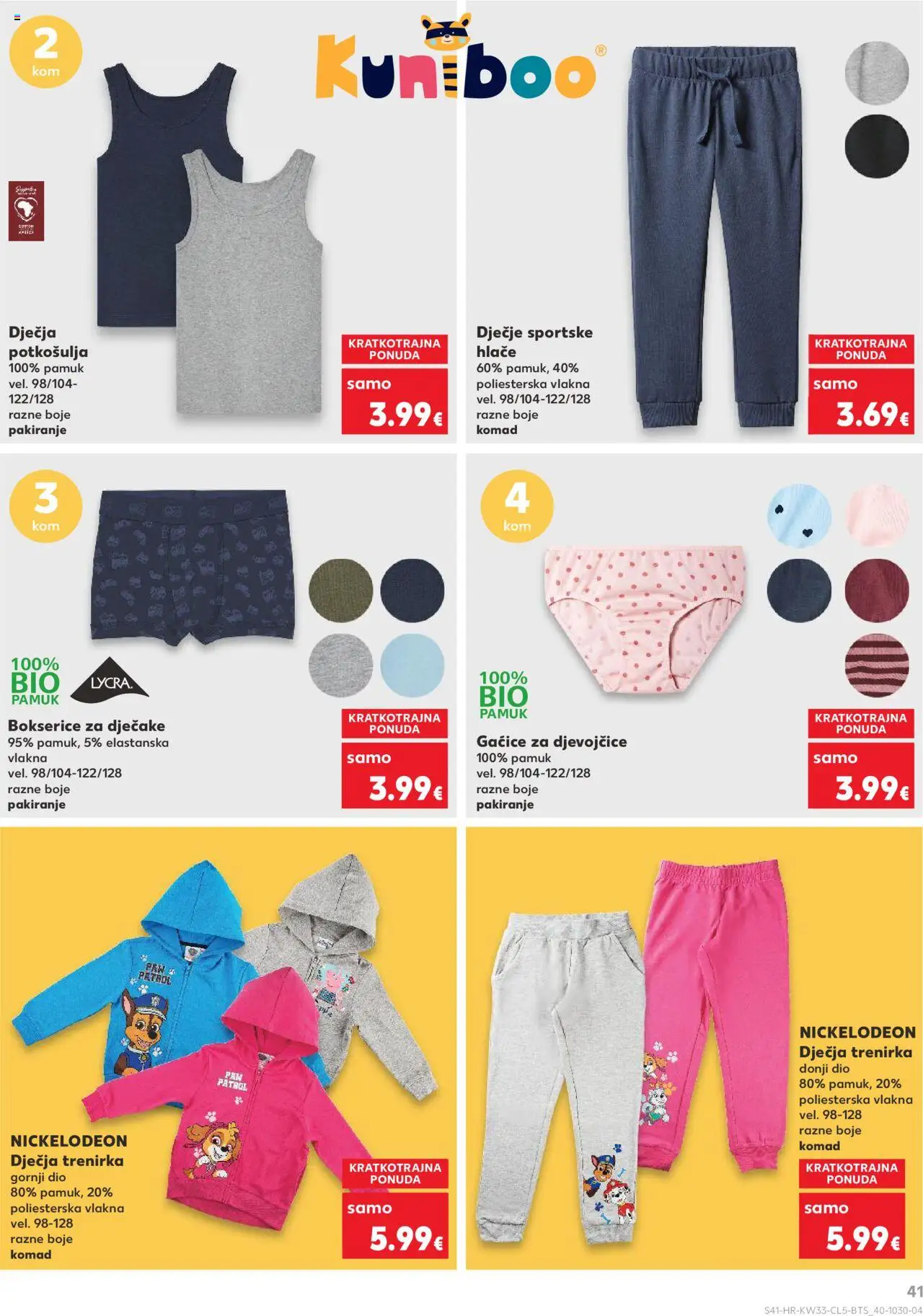 Kaufland HR akciós ujság - amely érvényes a következő dátumtól: 11.08.2025 | Oldal: 41 | Termékek: Dió