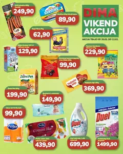 VP Dima vikend akcija - pregled VP Dima kataloga - važi od 20.02.2026