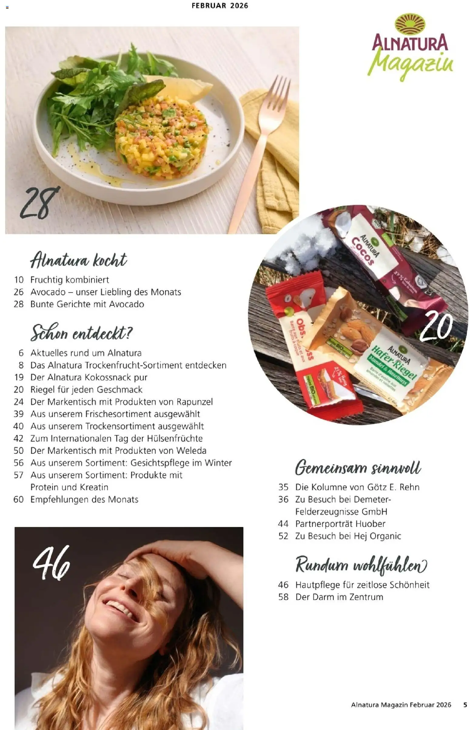 Alnatura Prospekt – gültig ab 01.02.2026 | Seite: 5 | Produkte: Avocado