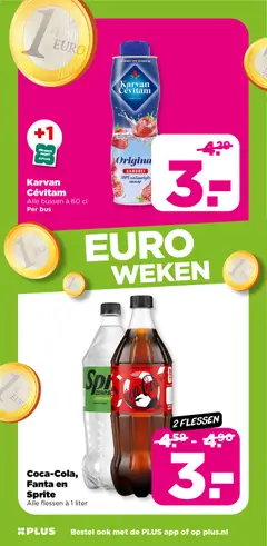 Plus folder week 16 - Voorbeeld van een folder van Plus, geldig van 15.04.2026 | Pagina: 25 | Producten: Fanta, Sprite, Aardbei